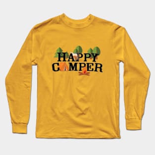 Happy Camper Long Sleeve T-Shirt